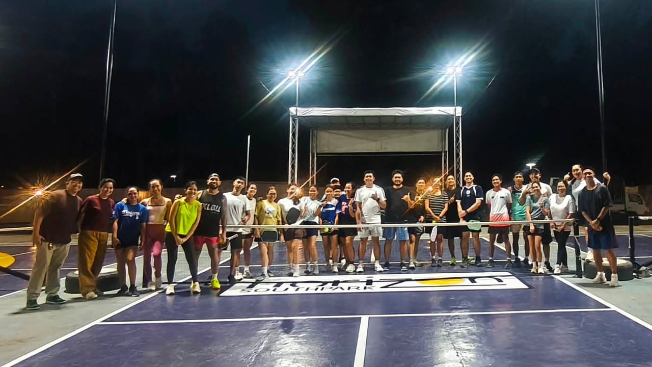 Pickle Island's blessing ceremony at the EON Warehouse courts in Guimaras